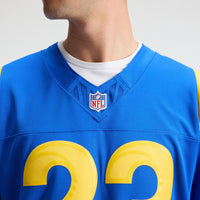 Kyren Williams Los Angeles Rams Football Jersey, Royal Sportswear Jersey Shirt, Lightweight Breathable Athletic Jersey, Casual Gift for Men