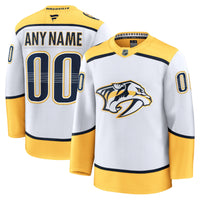 Nashville Predators Hockey Jersey, White Sportswear Jersey Shirt, Long Sleeve Hockey Sweater Jersey, Casual Gift for Men, Style 202055710