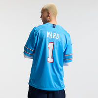 Cameron Ward Tennessee Titans Football Jersey, Blue Game Sportswear Jersey Shirt, Lightweight Breathable Athletic Jersey, Casual Gift for Men