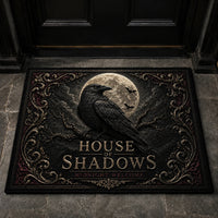 House of Shadows - A Gothic Raven Doormat With Presence