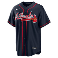 Matt Olson Atlanta Braves Baseball Jersey, Navy Replica Sportswear Jersey Shirt, Lightweight Breathable Athletic Jersey, Casual Gift for Men