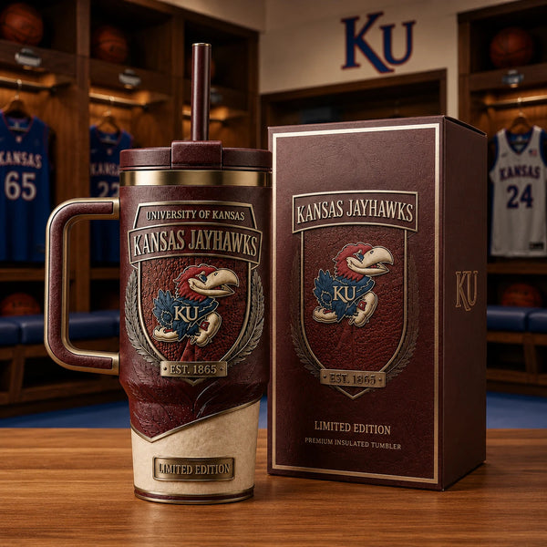 KU Heritage Crest - Collegiate Emblem Tumbler - main
