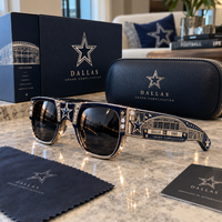 DAL Grand Complication - Engraved Navy and Gold Statement Frames
