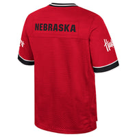 Nebraska Huskers Nothing But Football Jersey, Red Sportswear Jersey Shirt, Lightweight Breathable Athletic Jersey, Casual Gift for Men