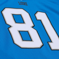 Calvin Johnson Detroit Lions Football Jersey, Blue Replica Sportswear Jersey Shirt, Lightweight Breathable Athletic Jersey, Casual Gift for Men