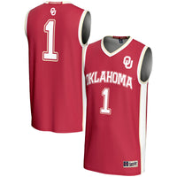 Oklahoma Sooners Basketball Jersey, Crimson Lightweight Sportswear Jersey Shirt, Sleeveless Athletic Tank Jersey, Casual Gift for Men
