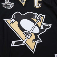 Sidney Crosby Pittsburgh Penguins Hockey Jersey, Black Sportswear Jersey Shirt, Long Sleeve Hockey Sweater Jersey, Casual Gift for Men