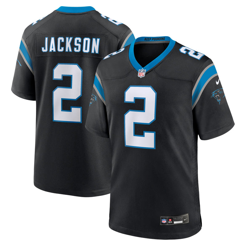 Mike Jackson Carolina Panthers Football Jersey, Black Game Sportswear Jersey Shirt, Lightweight Breathable Athletic Jersey, Casual Gift for Men