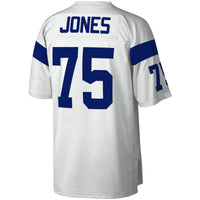 Deacon Jones Los Angeles Rams Football Jersey, White Sportswear Jersey Shirt, Lightweight Breathable Athletic Jersey, Casual Gift for Men
