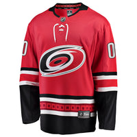 Carolina Hurricanes Hockey Jersey, Red Breakaway Sportswear Jersey Shirt, Long Sleeve Hockey Sweater Jersey, Casual Gift for Men, Style 2791493