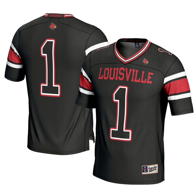 Louisville Cardinals Football Jersey, Sportswear Jersey Shirt, Lightweight Breathable Athletic Jersey, Casual Gift for Men, Style 200447727