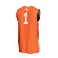 Sam Houston State Bearkats Basketball Jersey, Orange Fashion Sportswear Jersey Shirt, Sleeveless Athletic Tank Jersey, Casual Gift for Men