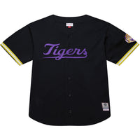 LSU Tigers On The Football Jersey, Black Fashion Sportswear Jersey Shirt, Lightweight Breathable Athletic Jersey, Casual Gift for Men