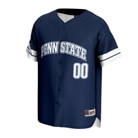Penn State Nittany Lions Baseball Jersey, Sportswear Jersey Shirt, Lightweight Breathable Athletic Jersey, Casual Gift for Men, Style 202980072