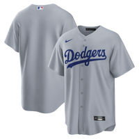 Los Angeles Dodgers Baseball Jersey, Gray Replica Sportswear Jersey Shirt, Lightweight Breathable Athletic Jersey, Casual Gift for Men
