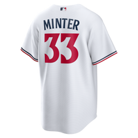 A.J. Minter Minnesota Twins Baseball Jersey, White Replica Sportswear Jersey Shirt, Lightweight Breathable Athletic Jersey, Casual Gift for Men