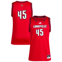 Louisville Cardinals Basketball Jersey, Red Replica Swingman Sportswear Jersey Shirt, Sleeveless Athletic Tank Jersey, Casual Gift for Men