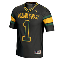 William & Mary Tribe Football Jersey, Black Sportswear Jersey Shirt, Lightweight Breathable Athletic Jersey, Casual Gift for Men