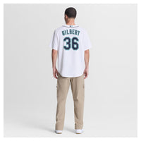 Logan Gilbert Seattle Mariners Baseball Jersey, White Sportswear Jersey Shirt, Lightweight Breathable Athletic Jersey, Casual Gift for Men