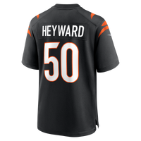 Shaka Heyward Cincinnati Bengals Football Jersey, Black Sportswear Jersey Shirt, Lightweight Breathable Athletic Jersey, Casual Gift for Men