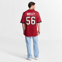 Benton Whitley Tampa Bay Buccaneers Football Jersey, Red Sportswear Jersey Shirt, Lightweight Breathable Athletic Jersey, Casual Gift for Men