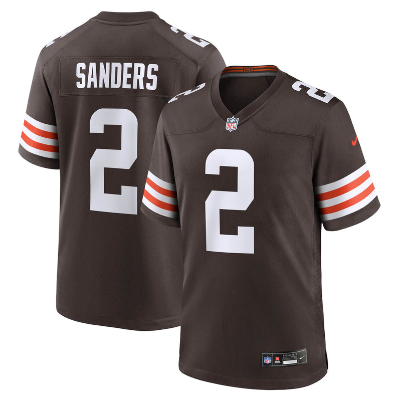 Shedeur Sanders Cleveland Browns Football Jersey, Sportswear Jersey Shirt, Lightweight Athletic Jersey, Casual Gift for Men, Style 204060698