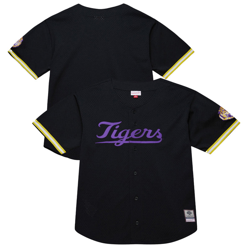 LSU Tigers On The Football Jersey, Black Fashion Sportswear Jersey Shirt, Lightweight Breathable Athletic Jersey, Casual Gift for Men