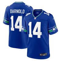 Sam Darnold Seattle Seahawks Football Jersey, Royal Game Sportswear Jersey Shirt, Lightweight Breathable Athletic Jersey, Casual Gift for Men