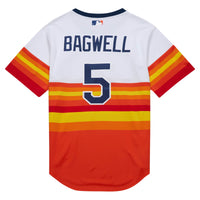 Jeff Bagwell Houston Astros Baseball Jersey, White Sportswear Jersey Shirt, Lightweight Breathable Athletic Jersey, Casual Gift for Men