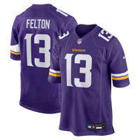 Tai Felton Minnesota Vikings Football Jersey, Purple Game Sportswear Jersey Shirt, Lightweight Breathable Athletic Jersey, Casual Gift for Men