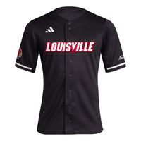 Louisville Cardinals Baseball Jersey, Black Replica Sportswear Jersey Shirt, Lightweight Breathable Athletic Jersey, Casual Gift for Men