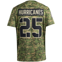 Miami Hurricanes Football Jersey, Camo Sportswear Jersey Shirt, Lightweight Breathable Athletic Jersey, Casual Gift for Men