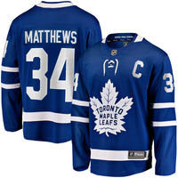 Auston Matthews Toronto Maple Leafs Hockey Jersey, Sportswear Jersey Shirt, Long Sleeve Hockey Jersey, Casual Gift for Men, Style 202211386