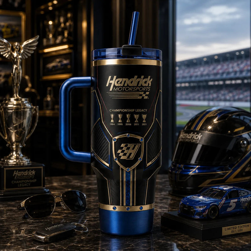 HMS Championship Legacy - Black and Gold Wraparound Tumbler
