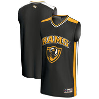 VCU Rams Basketball Jersey, Black Sportswear Jersey Shirt, Sleeveless Athletic Tank Jersey, Casual Gift for Men