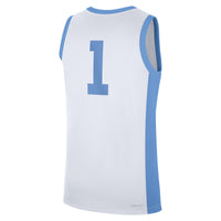 North Carolina Tar Heels Football Jersey, White Replica Sportswear Jersey Shirt, Lightweight Breathable Athletic Jersey, Casual Gift for Men