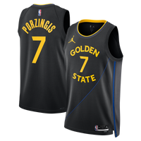 Kristaps Porziņģis Golden State Warriors Basketball Jersey, Black Sportswear Jersey Shirt, Sleeveless Athletic Tank Jersey, Casual Gift for Men