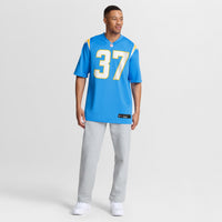 Isas Waxter Los Angeles Chargers Football Jersey, Powder Sportswear Jersey Shirt, Lightweight Breathable Athletic Jersey, Casual Gift for Men