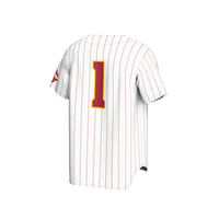 USC Trojans Baseball Jersey, White Fashion Lightweight Sportswear Jersey Shirt, Lightweight Breathable Athletic Jersey, Casual Gift for Men