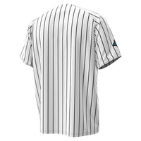 Coastal Carolina Chanticleers Baseball Jersey, White Sportswear Jersey Shirt, Lightweight Breathable Athletic Jersey, Casual Gift for Men