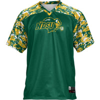 NDSU Bison Football Jersey, Green Sportswear Jersey Shirt, Lightweight Breathable Athletic Jersey, Casual Gift for Men, Style 4728694