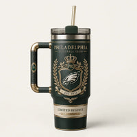 PHI Heritage Crest - Deep Green and Gold Drinkware