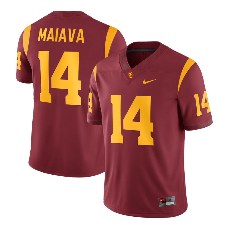USC Trojans Football Jersey, Cardinal Game Sportswear Jersey Shirt, Lightweight Breathable Athletic Jersey, Casual Gift for Men, Style 204338178