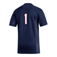 South Alabama Jaguars Football Jersey, Navy Replica Sportswear Jersey Shirt, Lightweight Breathable Athletic Jersey, Casual Gift for Men