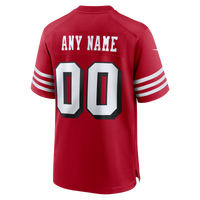 San Francisco 49ers Football Jersey, Scarlet Game Alternate Sportswear Jersey Shirt, Lightweight Breathable Athletic Jersey, Casual Gift for Men
