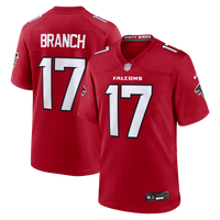 Zachariah Branch Atlanta Falcons Football Jersey, Red Game Sportswear Jersey Shirt, Lightweight Breathable Athletic Jersey, Casual Gift for Men