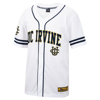 UC Irvine Anteaters Free Baseball Jersey, White Sportswear Jersey Shirt, Lightweight Breathable Athletic Jersey, Casual Gift for Men