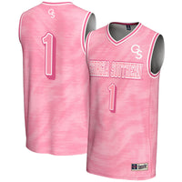 Georgia Southern Eagles Basketball Jersey, Pink Fashion Sportswear Jersey Shirt, Sleeveless Athletic Tank Jersey, Casual Gift for Men