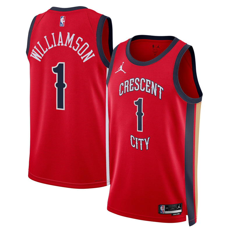 Zion Williamson New Orleans Pelicans Basketball Jersey, Red Sportswear Jersey Shirt, Sleeveless Athletic Tank Jersey, Casual Gift for Men