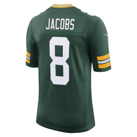 Josh Jacobs Green Bay Packers Football Jersey, Limited Sportswear Jersey Shirt, Lightweight Breathable Athletic Jersey, Casual Gift for Men